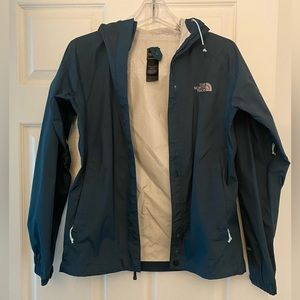 NorthFace hooded rain jacket